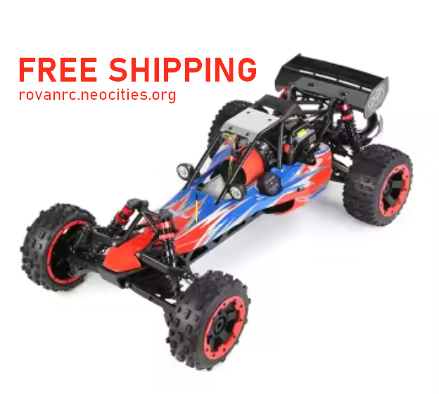 Rovan RC Car - Red/White/Blue